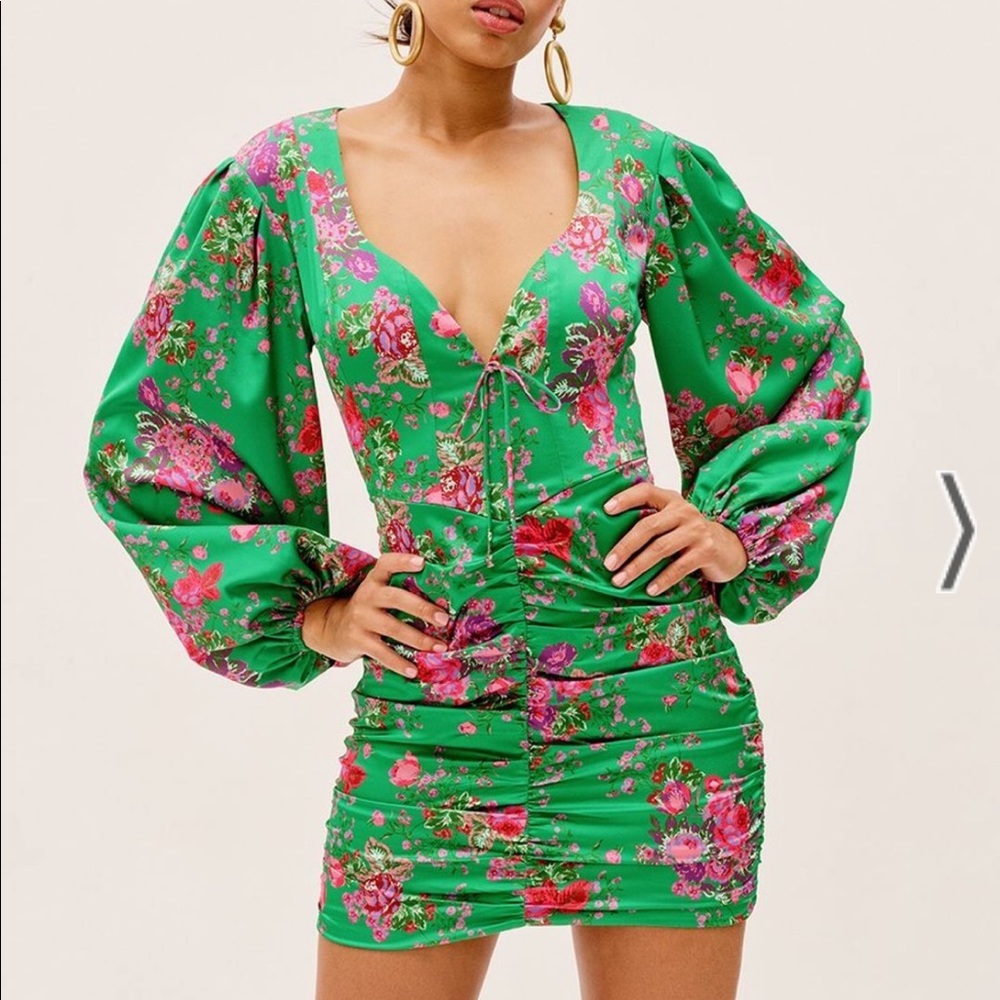 For Love & Lemons Wyatt Mini Dress